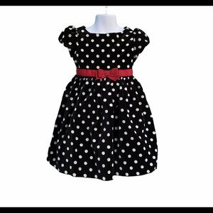 Gymboree Suede Poka Dot Dress